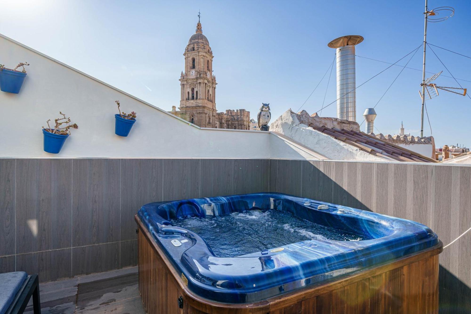 Apartamentos Gibralfaro Centro Málaga Dış mekan fotoğraf