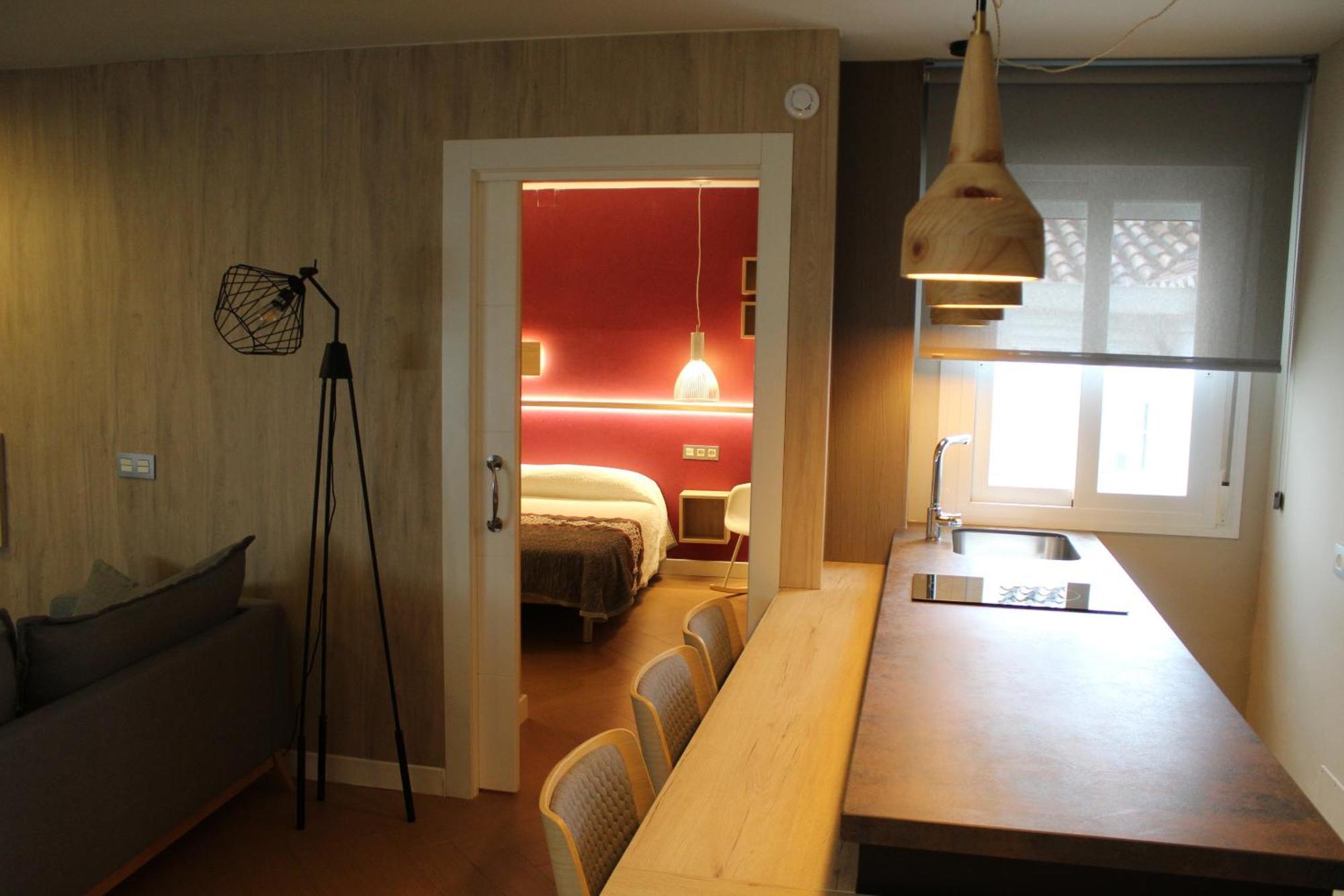 Apartamentos Gibralfaro Centro Málaga Oda fotoğraf
