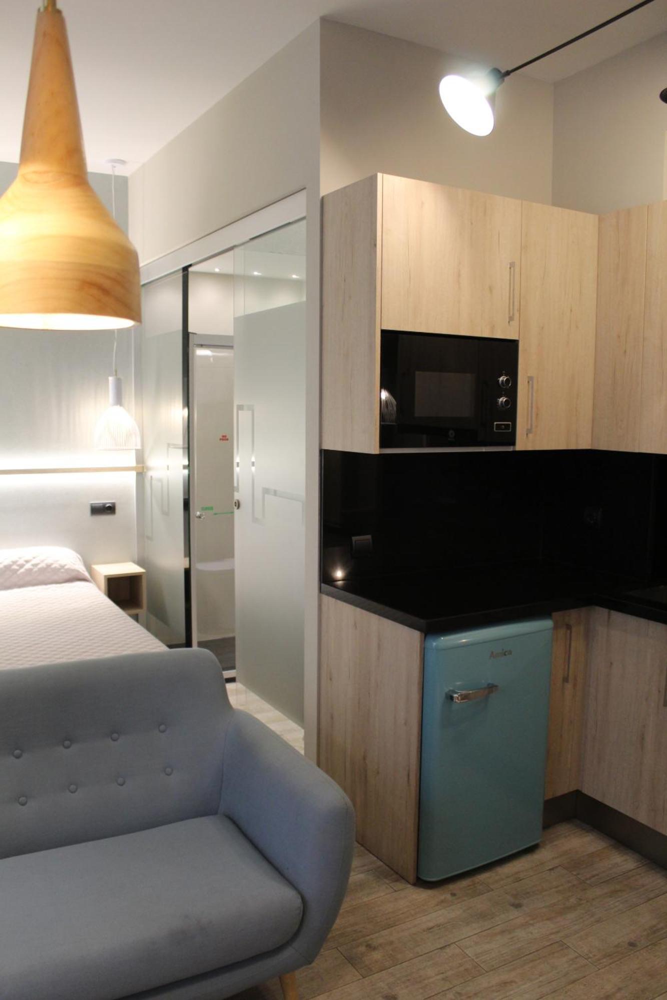 Apartamentos Gibralfaro Centro Málaga Oda fotoğraf